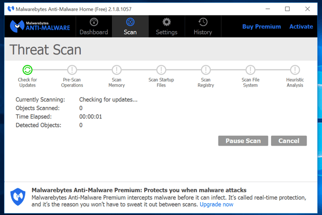 Scan Windows